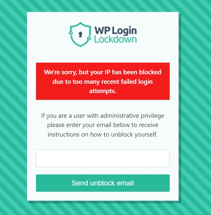 WP Login Lockdown